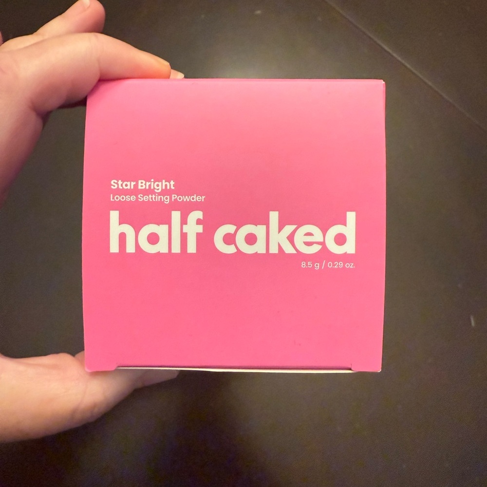 New Half Caked Star Bright Loose Setting Powder in Pink